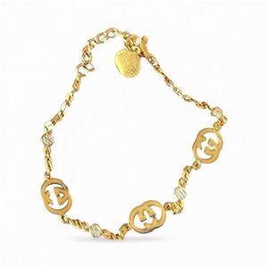 Fashion Jewelry Gold Chain Bracelet (not real gold)
